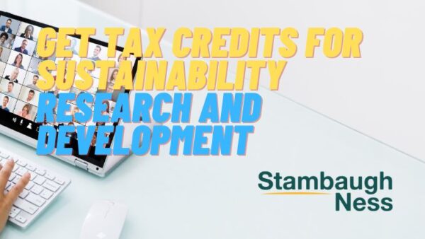 Get Tax Credits for Sustainability Research and Development Featured Image